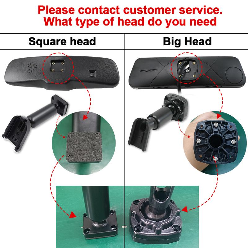 Carsanbo Car Rearview Mirror Bracket Base Bracket Car OEM Rearview Mirror Monitor Accessories