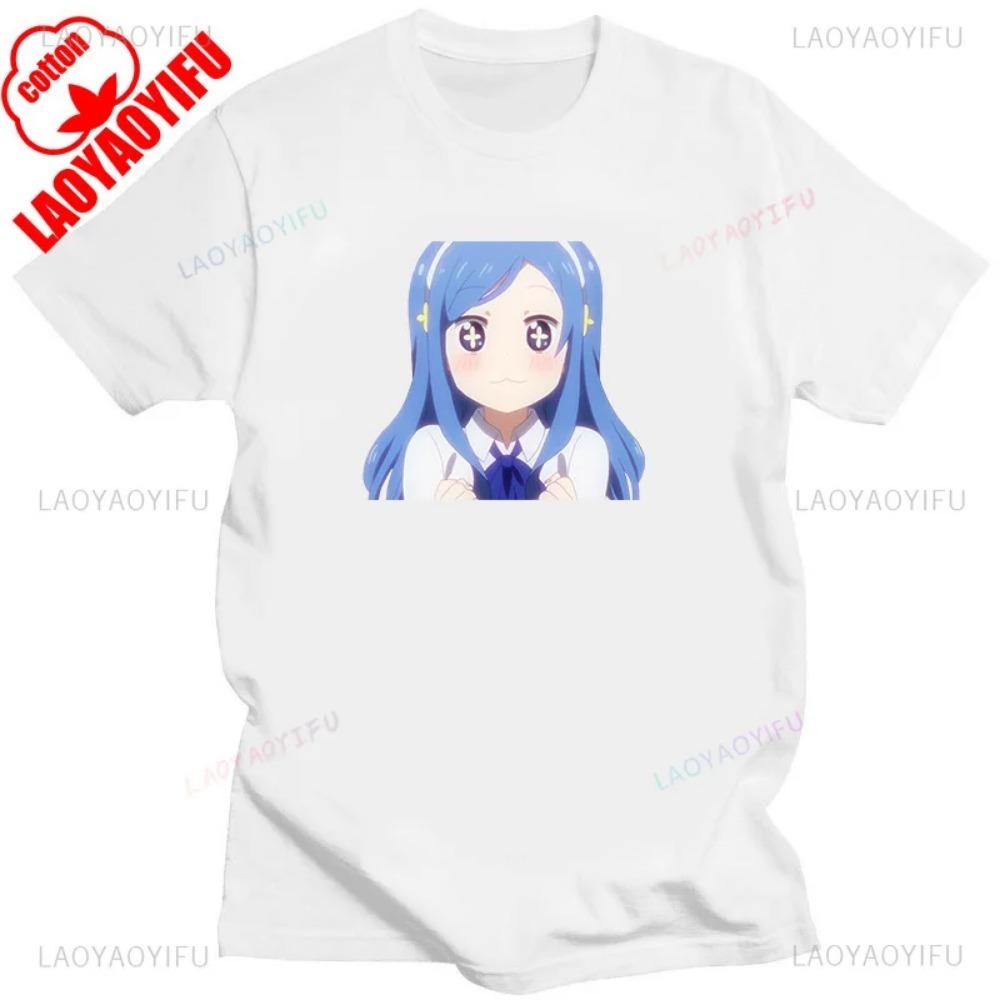 Классическая футболка с косплеем Himouto UmaruChan Кавайная унисекс одежда Круглые футболки Топы Одежда для улицы Футболка унисекс Футболка для отаку