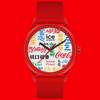 Ice Watch Team Red Medium 019620 Часы-часы унисекс Ice Solar Solar Cell Solar Coca-Cola & [COCA-COLA & ICE-WATCH] мужские