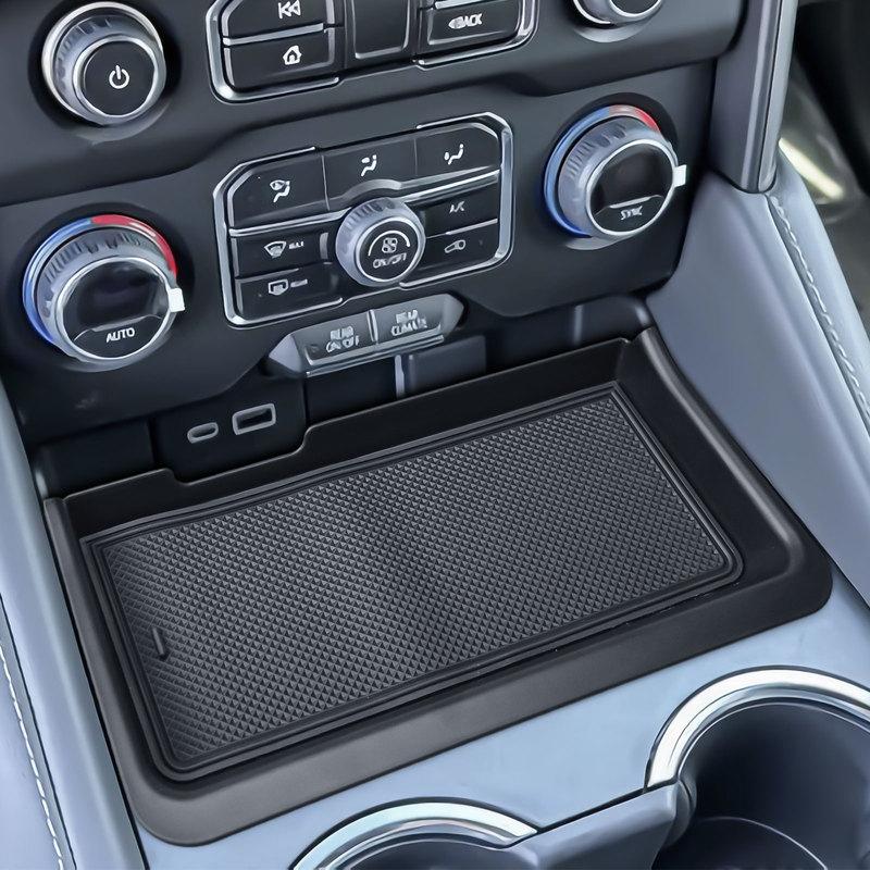 Органайзер для центральной консоли для -2024 Chevy Tahoe/Suburban & GMC Yukon, лоток для хранения в подлокотнике, аксессуары для интерьера автомобиля