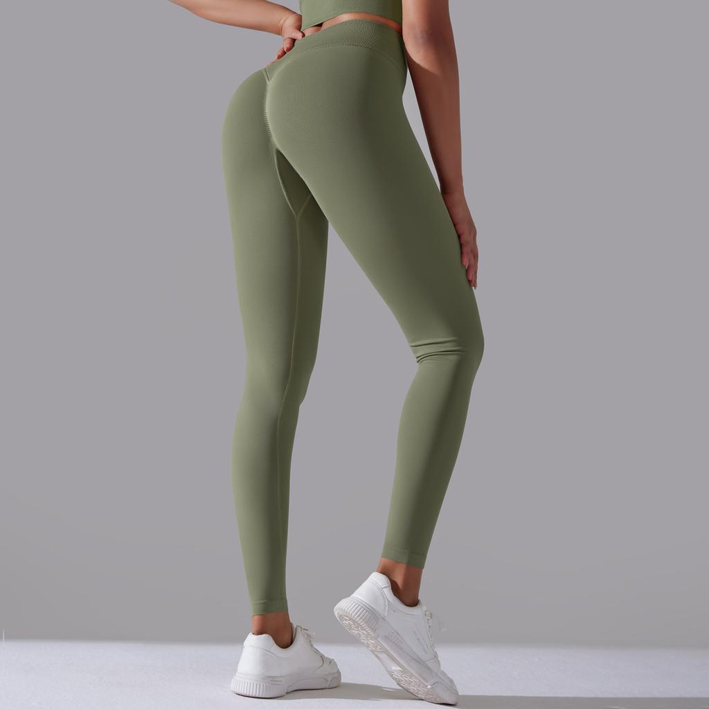 New Seamless Peach Pants With High Waist And Hip Lifting, Tight Yoga Pants, Quick Drying, Sports Running, Sweat Absorbing, Fitness Pants For Women