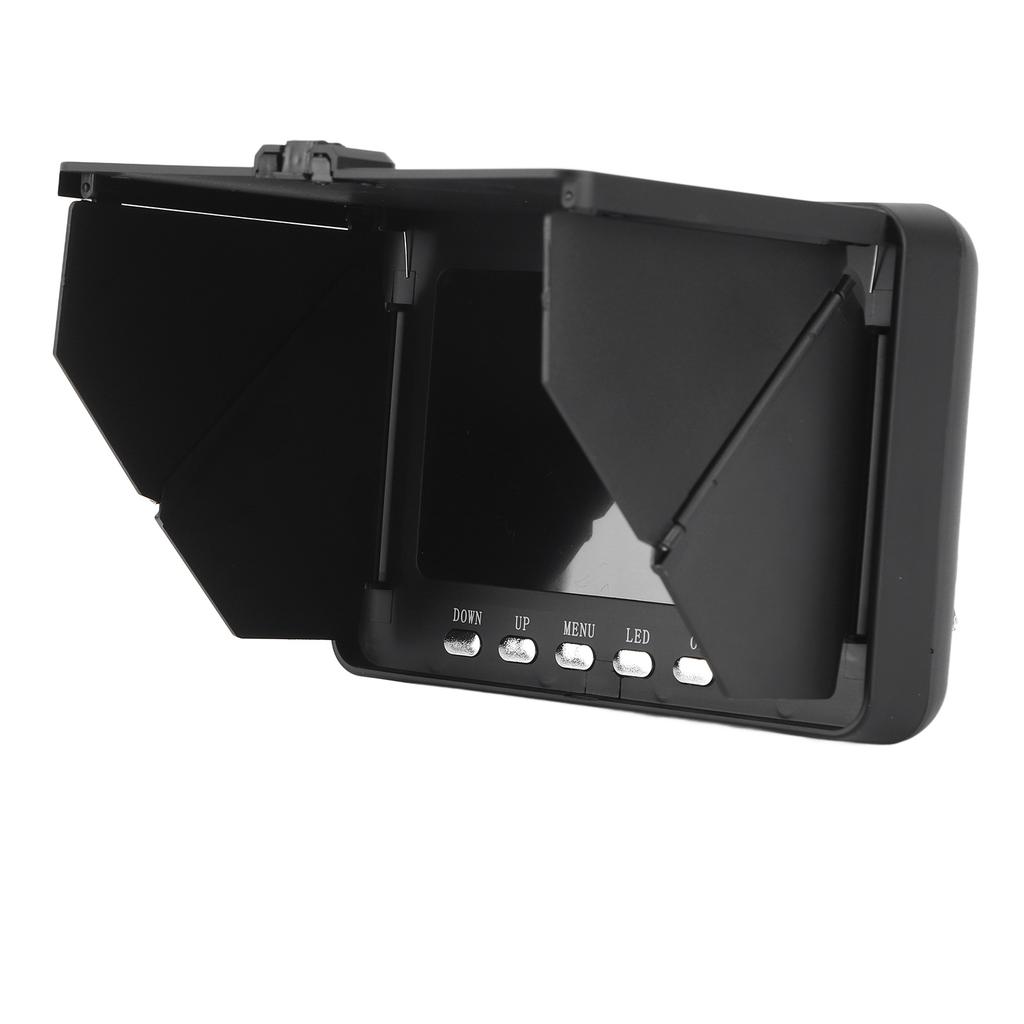 Underwater Camera Fish Detector 5000MAH IP68 1080P USB 5in Underwater Camera Fish Finder for Boat