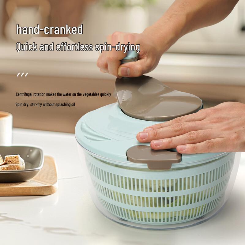 Manual Salad Spinner & Vegetable Dehydrator