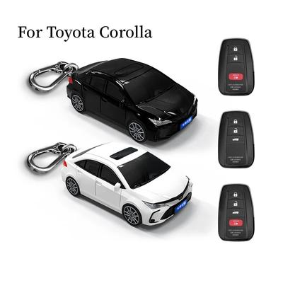 Держатель для ключей Toyota Corolla-Class, Защитник ключа модели, Персонализированный подарок Держатель для ключей автомобиля, с аксессуаром-пряжкой