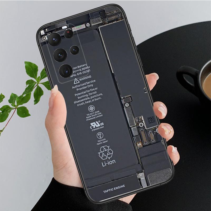 Чехол для телефона с аккумулятором для Samsung Galaxy A73 A53 A13 A22 A12 A32 A71 A21S A33 A52 A72 A41 A50 A70 A31 M31, материнская плата