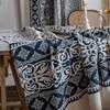 Table Cloth Wedding Blue White Porcelain Printed Rectangular Elegant Tablecloths Retro Table Cover For Dining Table Home Textile