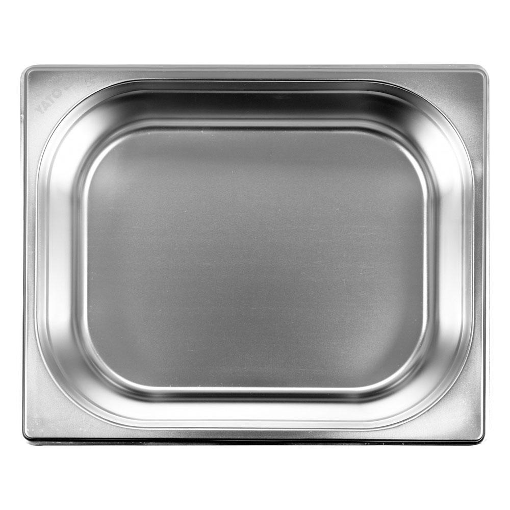 Pojemnik gastronomiczny 7L - GN1/2, H100MM -  stal nierdzewna - YG-00263