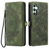 Style 016 For Samsung Galaxy A26 5G Case Skin Feel Totem Imprinted Wallet Leather Phone Cover
