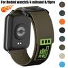 Тактический нейлоновый ремешок для Miband 9/8 pro Спортивный ремешок для Xiaomi Redmi watch 4/5 Эластичный дышащий сменный браслет