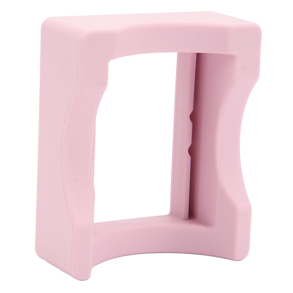 Нескользящий силиконовый держатель для стакана со встроенным слотом для бутылок, украшение для творчества, розовый