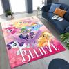 Коврик с рисунком единорога из мультфильма «My Little Pony», 27 стилей, для спальни, гостиной, дивана, дома, декоративная придверная коврик, большой нескользящий коврик для пола для детей, подарок