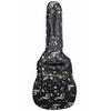 40 / 41 Inch Musical Note Folk Acoustic Guitar Case Double Straps Canvas Pad 10mm Cotton Thickening