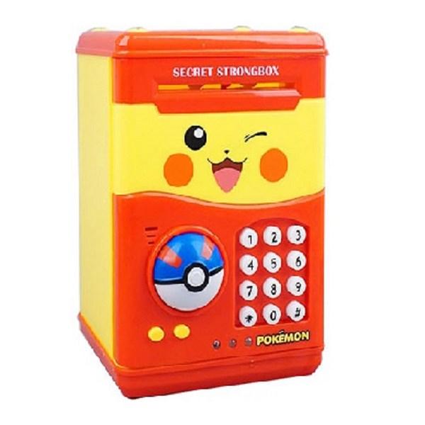 Автоматический секретный сейф Pokemon, красные популярные корейские игрушки