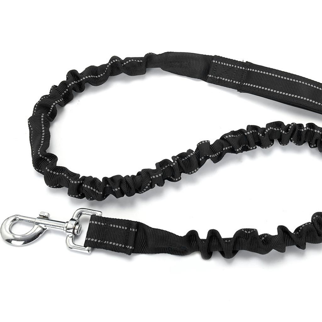 Сумка на пояс для поводка для собак Hands Free, светоотражающая поясная сумка с выдвижными эластичными ремнями, дозатор пакетов для фекалий