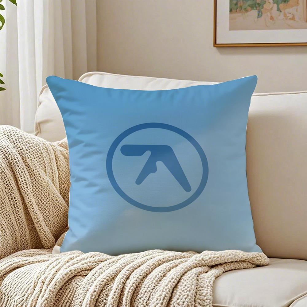 musician experimental AAphex TTwin Cushion Cover Pillowcase Antidustmite living Room Sofa Decor Cushion Room