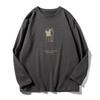 Long-sleeved T-shirt Men's Fall Fun Printing Loose Casual Bottoming Shirt Youth Simple Comfortable Versatile Thin Models of Tops