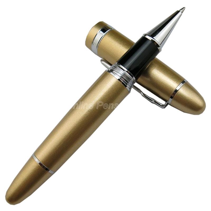 Jinhao 159 Металлическая Ручка-Роллер Большого Размера Серебряная Отделка Сменная Картридж Professional Офис Школа Дом Канцелярские Товары Пишущая Ручка