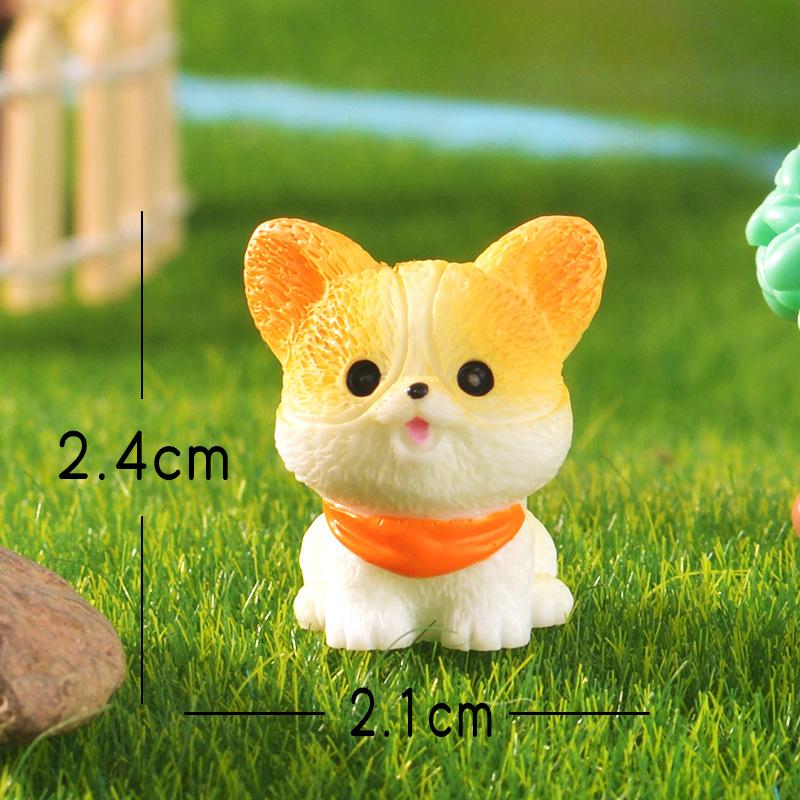 Micro-landscape Cute Mini Dog Samoyed Shih Tzu Handmade Accessory Small Ornaments