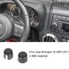 JeCar ABS центральная консоль автомобиля украшение на приборную панель наклейки для Jeep Wrangler JK 2007-2017 интерьер