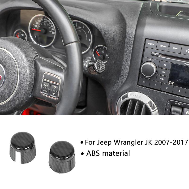 JeCar ABS центральная консоль автомобиля украшение на приборную панель наклейки для Jeep Wrangler JK 2007-2017 интерьер