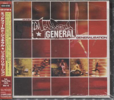 CD MIDFIELD GENERAL - Generalisation ESCA8166 Epic, Skint 2000 Япония ОбиТанцевальная и Электронная Музыка Б/У