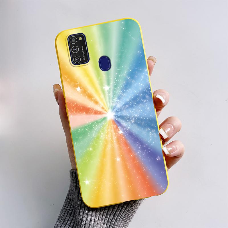Для Samsung Galaxy M21 M30S M31 M31s Чехол Мягкий Силиконовый Задняя Крышка Телефона Для Samsung M31 M31S M30s M21 M 30 s Чехол Мультяшный Funda