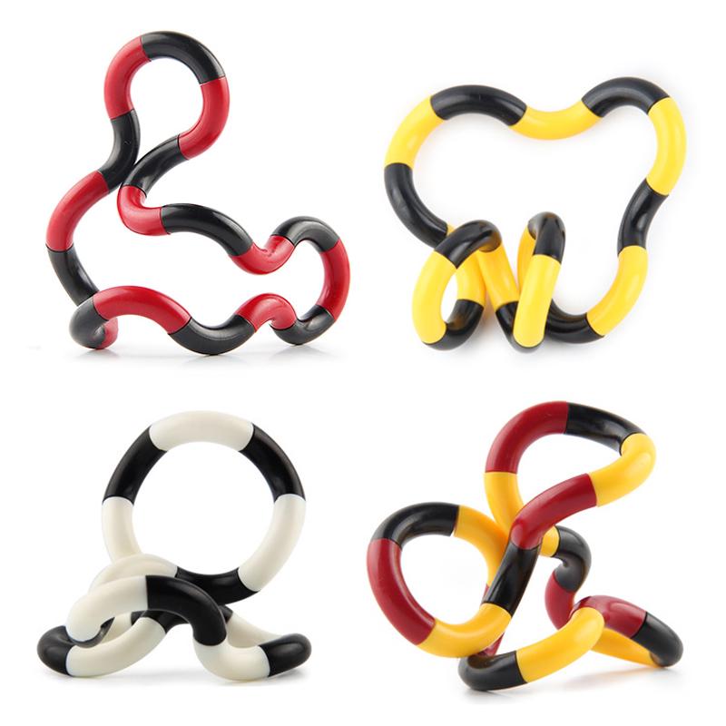 Good Hot Sale Finger Twister Autism Stress ADHD Special Needs High Quality Popular Sensory Toys Decompression Toy Fidget 1PC Abreaction Fun