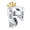 Новый шарм подходит для оригинальных браслетов S925 стерлингового серебра женственность английские буквы бусины женские подвески бусины ювелирные изделия