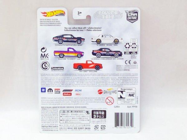 Hot Wheels Премиум 18 Додж Челленджер SRT Демон Додж Челленджер Энергетическое Путешествие Автокультура