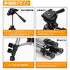 Firecore Elevator Tripod for Laser Levels, Aluminum Tripod with Pan Handle, 4-Stage Telescopic Elevator, Lightweight, 1/4" Screw, Mini Tripod for Lase