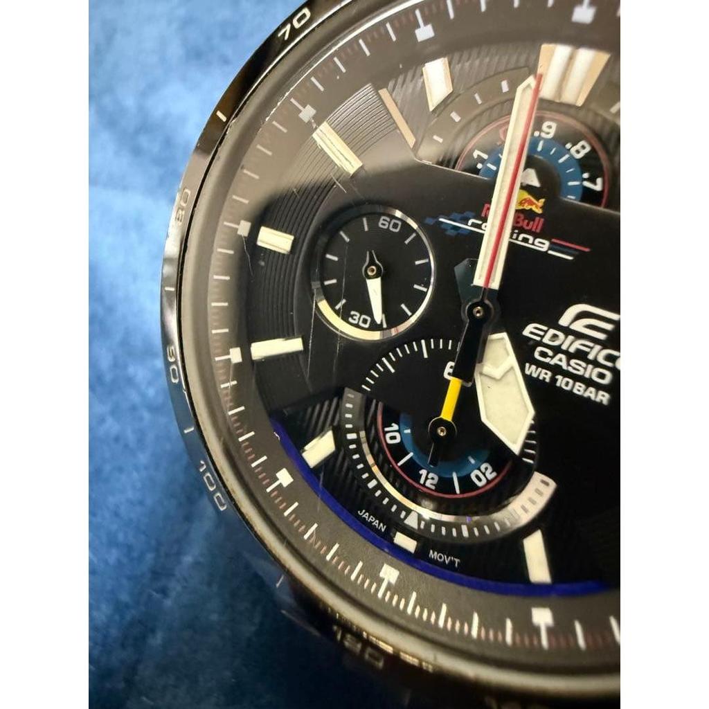 Б/у CASIO EDIFICE Ограниченная серия Red Bull Racing с коробкой