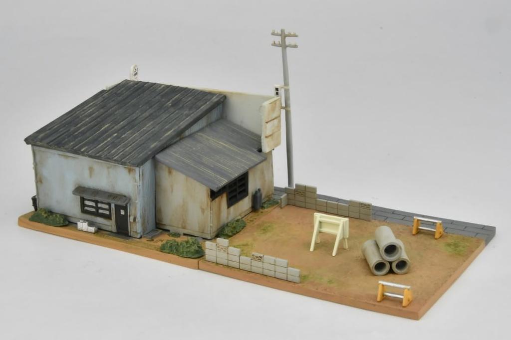 Building Collection Kenkore 185 Vacant Garage Diorama Supplies Land/vacant