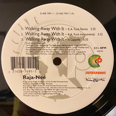 12-дюймовая пластинка RAJA-NE? - Уходя с этим 3145874911 Perspective Rec 1994 США Соул/Фанк Б/У