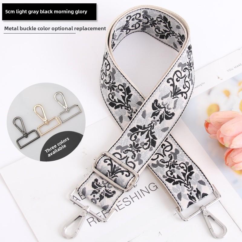 Ремень для сумки из бычьего рога шириной 5 см - регулируемый плечевой ремень для женских сумок