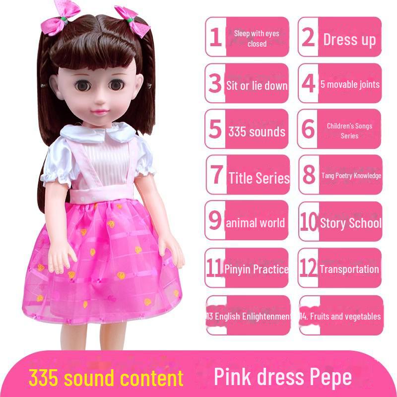 Интерактивная умная кукла-принцесса подарочный набор для девочек