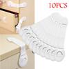 10pcs Child Safety Cabinet Lock Baby Proof Security Protector Drawer Door Cabinet Lock Protection