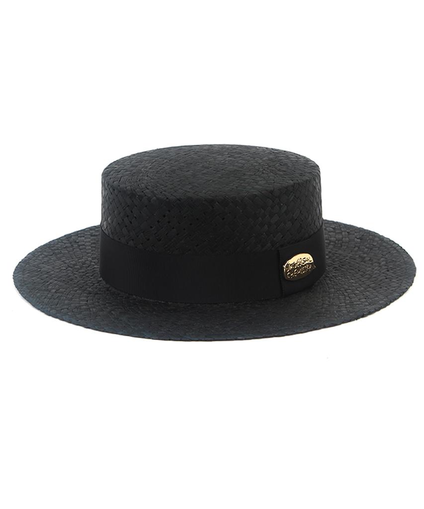 Yunibeosyeolkemiseuteuli Черная шляпа-панама Bahama Panama Hat