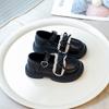 Girls' Small Leather Shoes 2025 Spring and Summer New Little Girl Fashion Princess Shoes Girl Baby Soft Sole Non-slip Children's Single Shoes