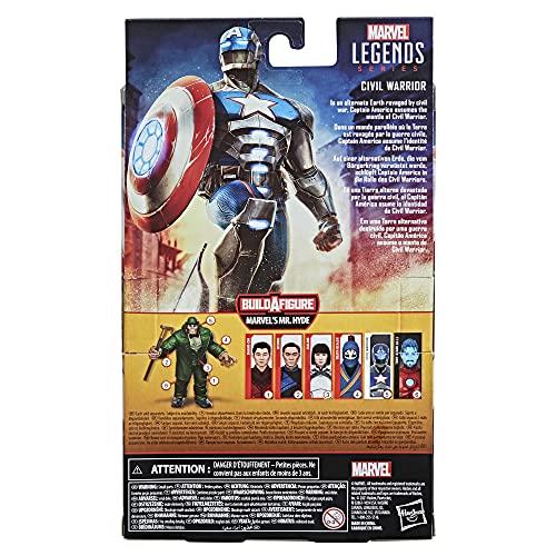 Hasbro Marvel Legends Series Gamerverse - Contest of Champions Civil Warrior 6-дюймовая фигурка F0250, Оригинал, с деталями для сборки фигурки