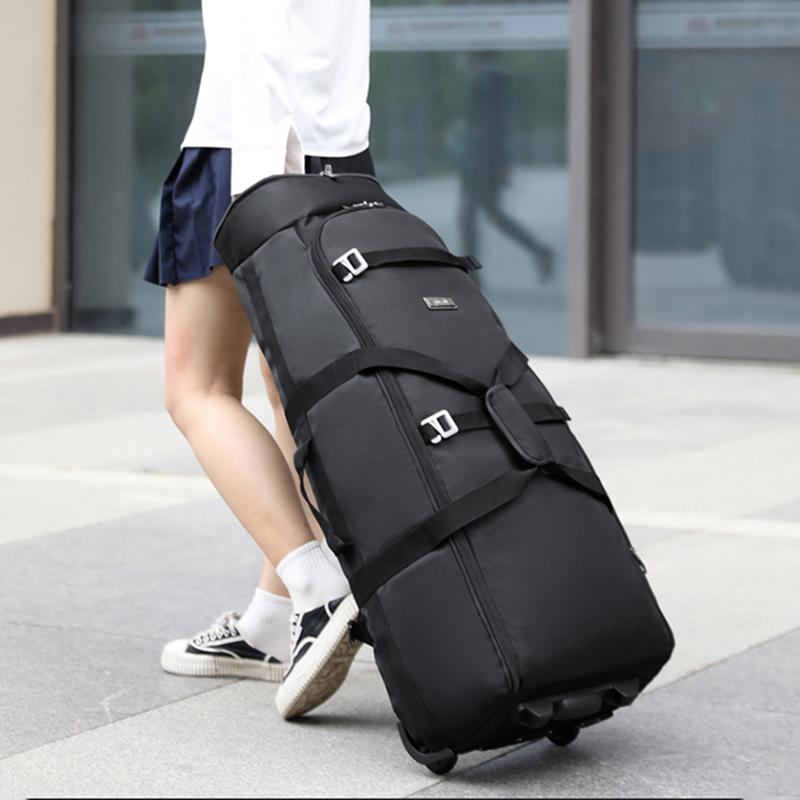 Портативная дорожная сумка, сумка-тележка, дорожная сумка на колесах для улицы, спортивная сумка, сумка для хранения одежды, большой рюкзак на плечи