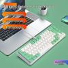 Y-FRUITFUL K701 Двухцветная 68-клавишная проводная механическая клавиатура