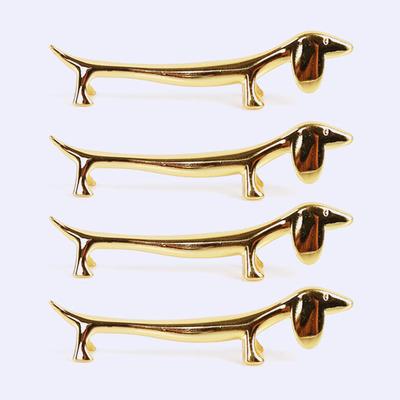 4 шт., милый держатель для ложки и палочек для еды в виде оленя, многоразовый многофункциональный набор для кухонной утвари