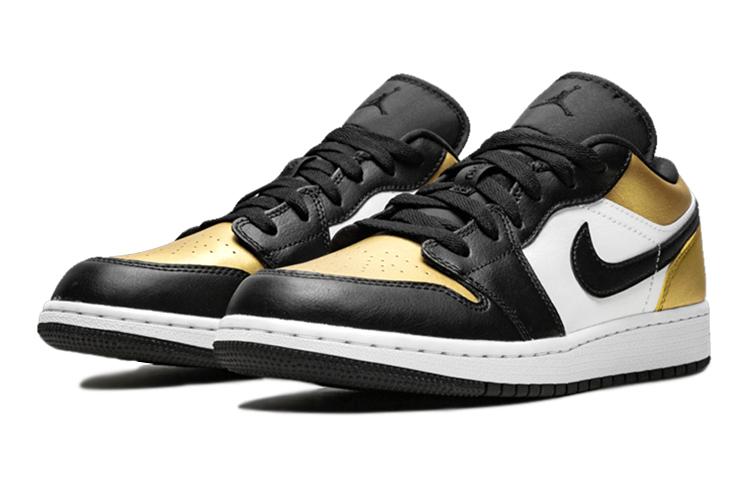 Jordan 1 Низкий Золотой Носок GS CQ9487-700