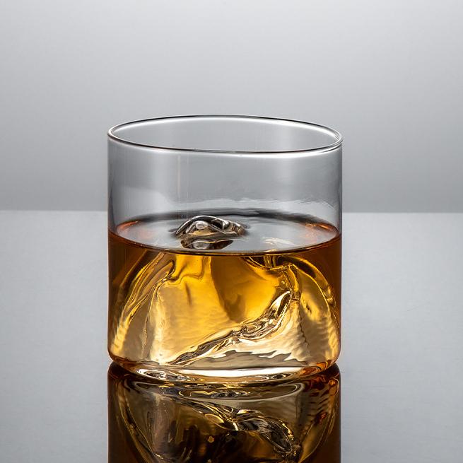 180 мл/320 мл чашка Mountain View, домашний бокал для виски, набор для вина, тибетский горный спирт, стеклянные чашки, посуда для напитков, зарубежная винная чашка