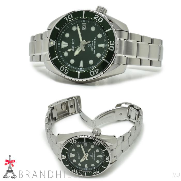 Мужские часы Seiko Prospex Diver Scuba Автоматические Нержавеющая сталь Зеленый SBDC081 Отличное состояние, Сталь, Циферблат, 6R35-00A0,