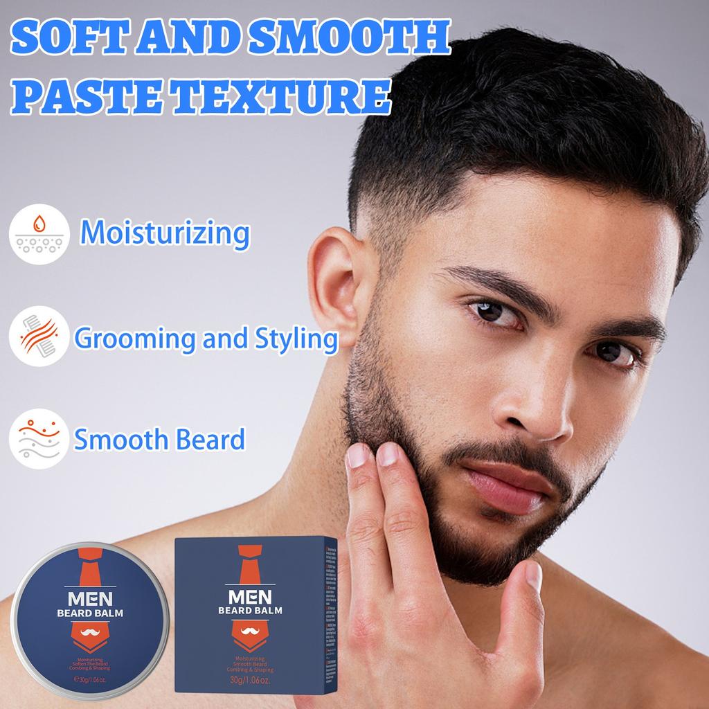 Мужской крем для ухода за бородой, Долговечный и густой рост, Средства по уходу за кожей.