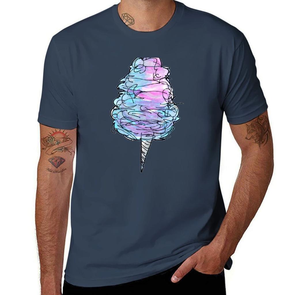cotton candy TShirt Holiday All Match TShirt