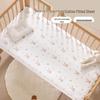 Baby Bed Sheet: Pure Cotton Mattress Cover for Newborns and Children, All-Season Use
