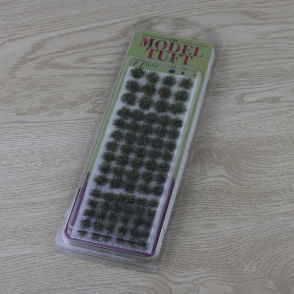 Plant Scene Model Grass Tufts Artificial Plant Cluster Simulation Wargame Scenery Sand Table Layout