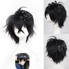 Silver Gray Kakashi Ninja Cosplay Wig - Curly Anime Style